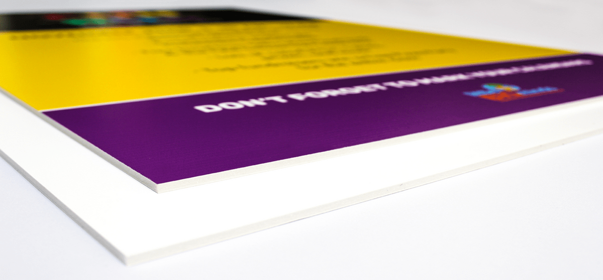 Foam Core Printing Custom Foam Board Signs