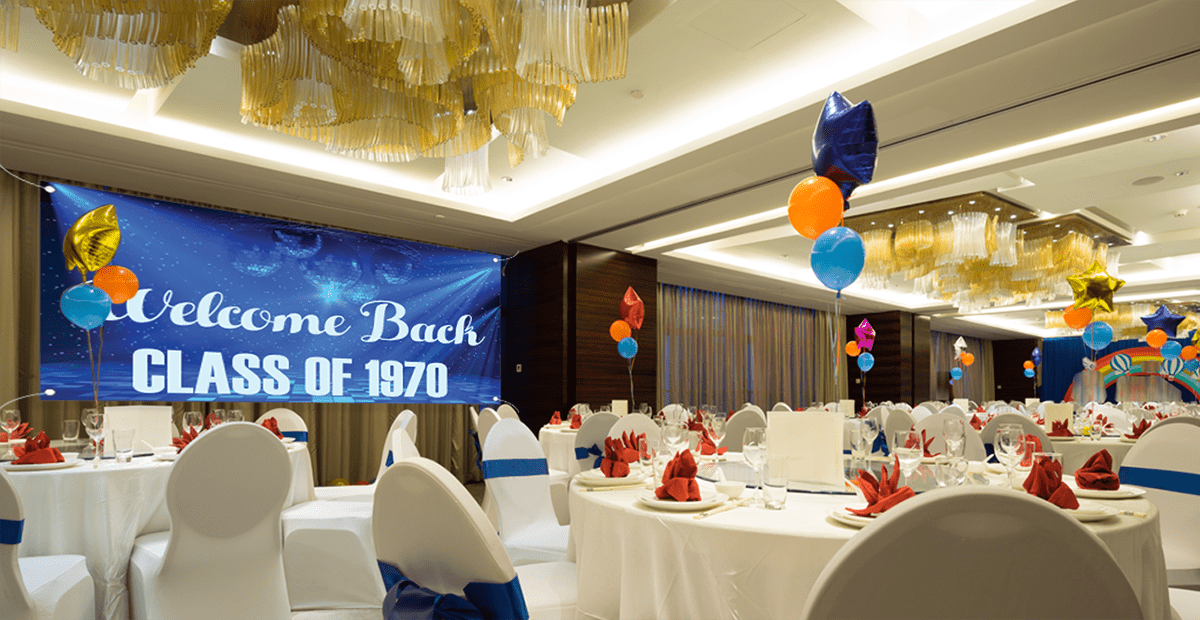 Reunion Banners Great For Family or Class Reunions